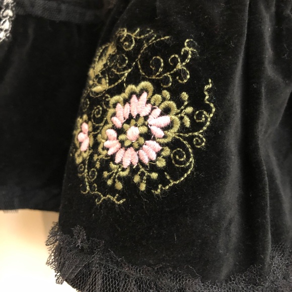 Sophie Catalou Designer velvet skirt - Picture 3 of 7